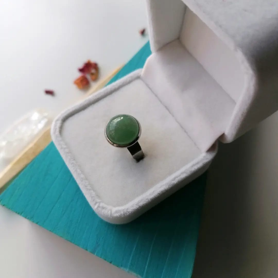 Green Aventurine Ring