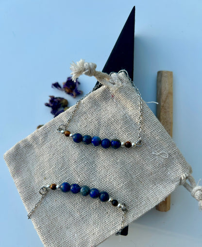 Lapis Lazuli x Tiger’s Eye Bracelet