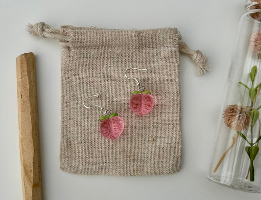 Peach Blossom Earrings