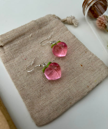 Peach Blossom Earrings