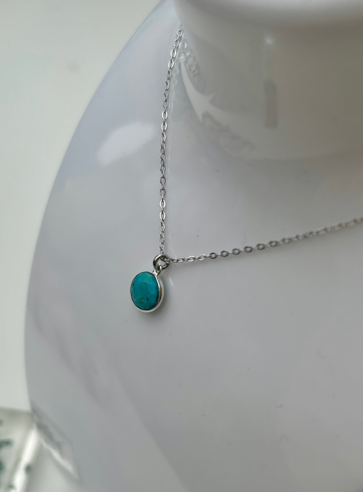 Turquoise x Sterling silver Necklace