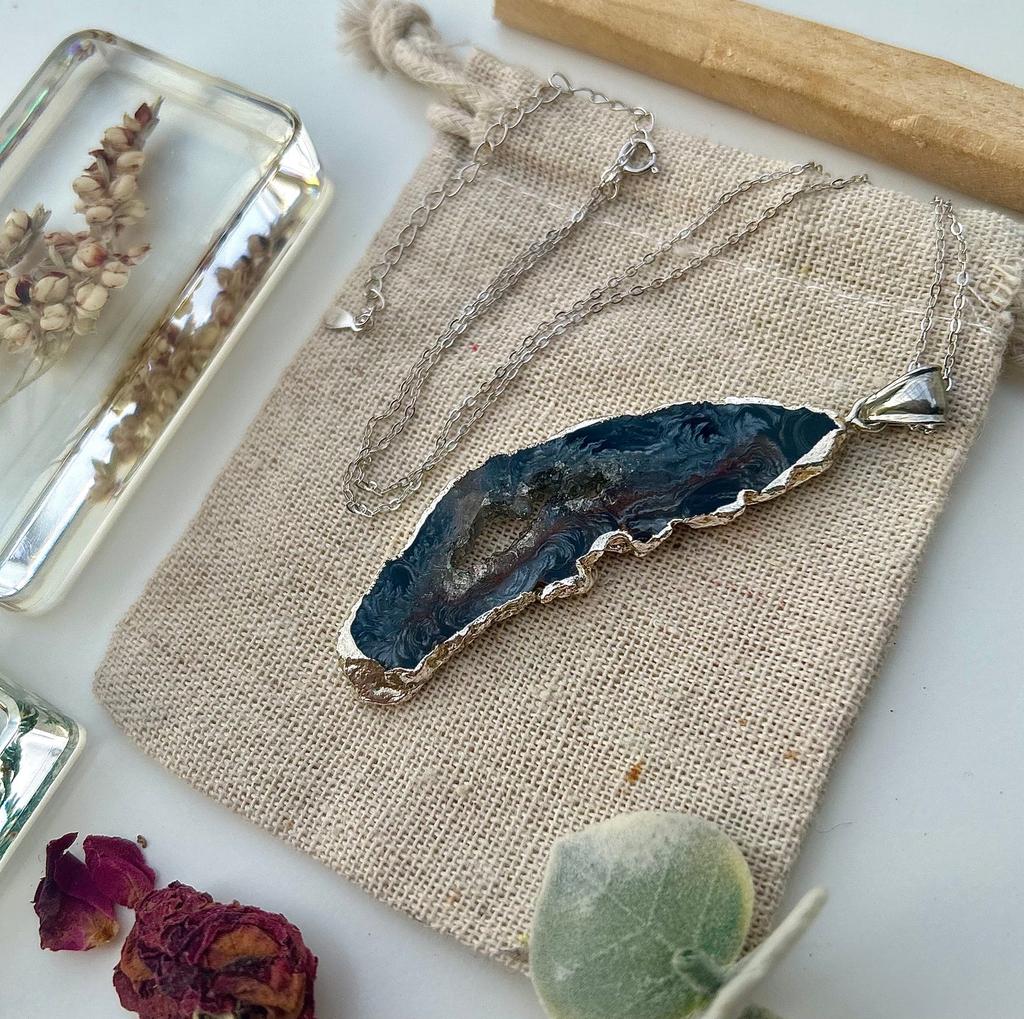 River’s Edge x Agate Necklace