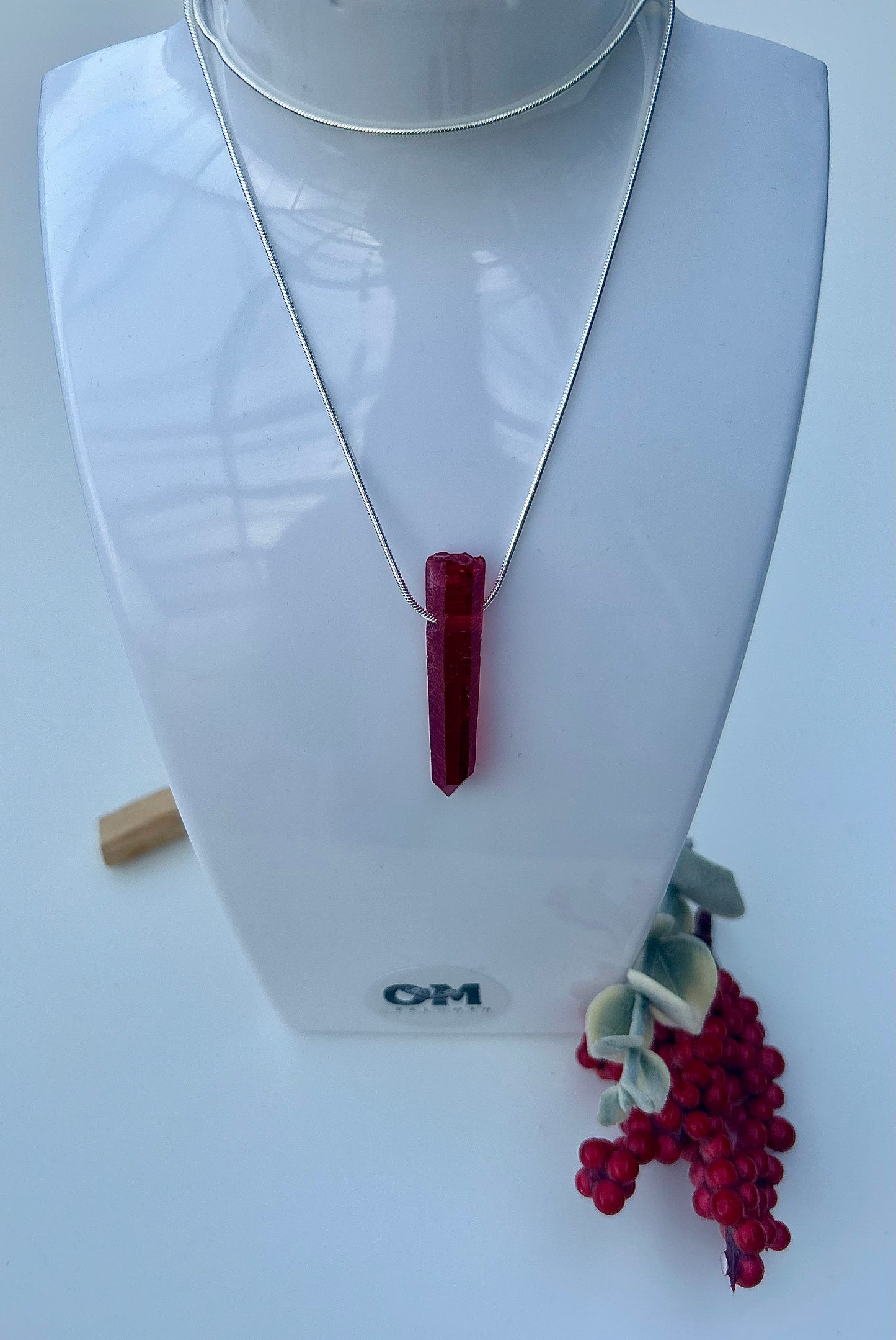 Red Quartz Necklace