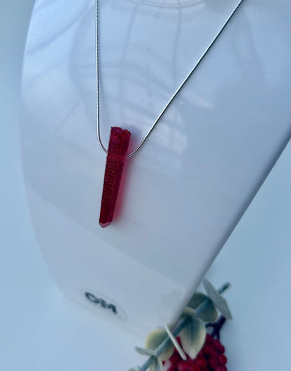 Red Quartz Necklace