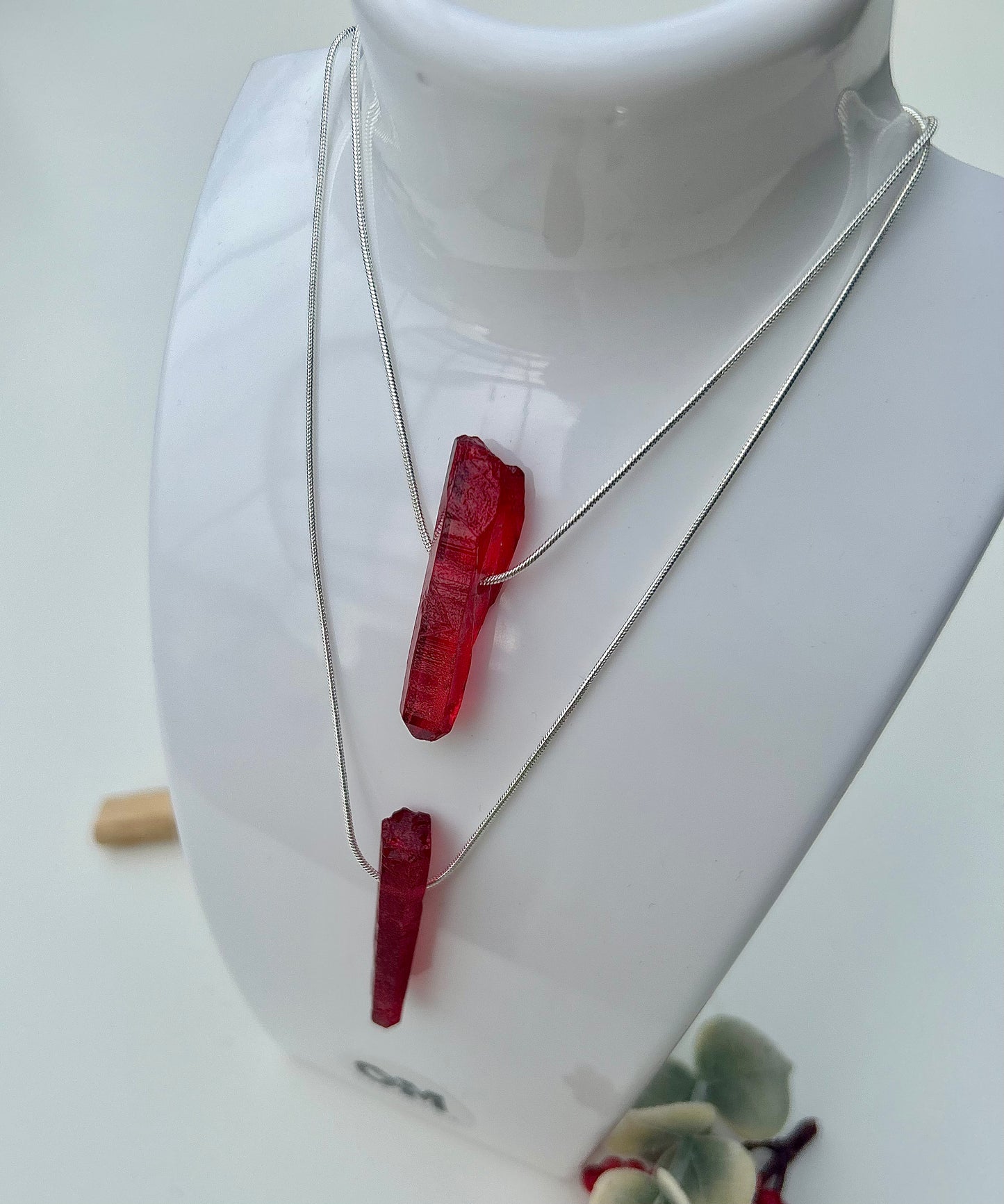 Red Quartz Necklace